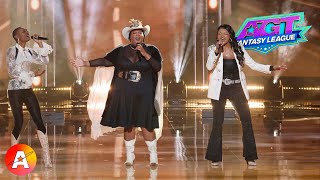 Chapel Hart Gets Everyone On Their Feet - AGT Fantasy League