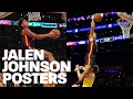 Jalen johnson posterizes lakers