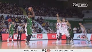 Two-teams' 3-point shot contest in 2nd Quarter | Promy vs Orions | 20171109 | 2017-18 KBL