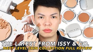 THE BEST EVERYDAY MAKEUP?! NEW ISSY AND CO NEXT LEVEL SKIN COLLECTION REVIEW &amp; SWATCHES (ALL SHADES)