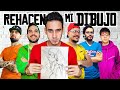 ARTISTAS REHACEN MI DIBUJO ! Youtubers Dibujantes | HaroldArtist