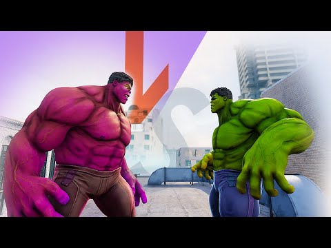 Green Hulk Vs