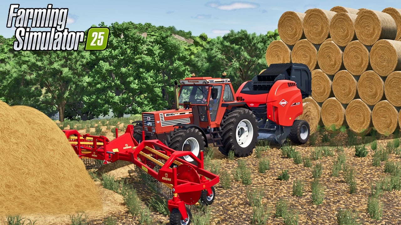 Compost Sales, Sugar Factory Build and Straw Harvest | Farming simulator 25 | Hof Bergmann | ep #26