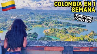 QUE HACER en COLOMBIA en 1 SEMANA | ITINERARIO COMPLETO | Abel Andariego