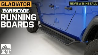Jeep Gladiator JT Barricade Open Trail HD Running Boards Review & Install