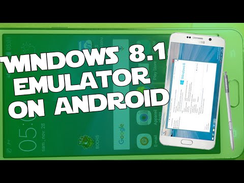intall WINDOWS 8.1 emulator on Android phone ! - TUTO