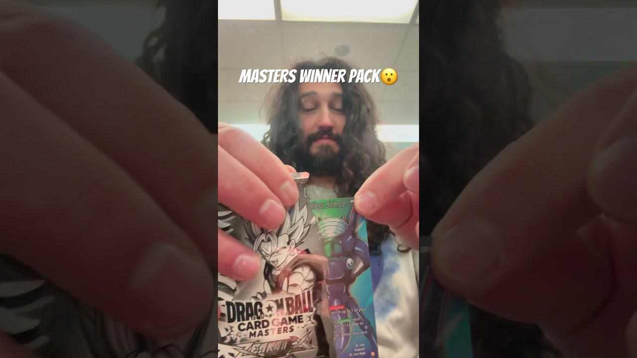 Dragon Ball Super Card Game-Tournament WINNER Pack Opening