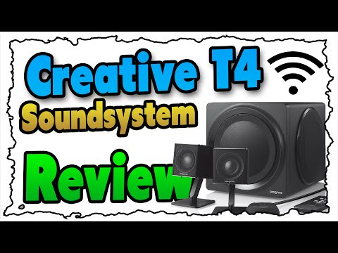 CREATIVE T4 WIRELESS Soundsystem REVIEW (German)