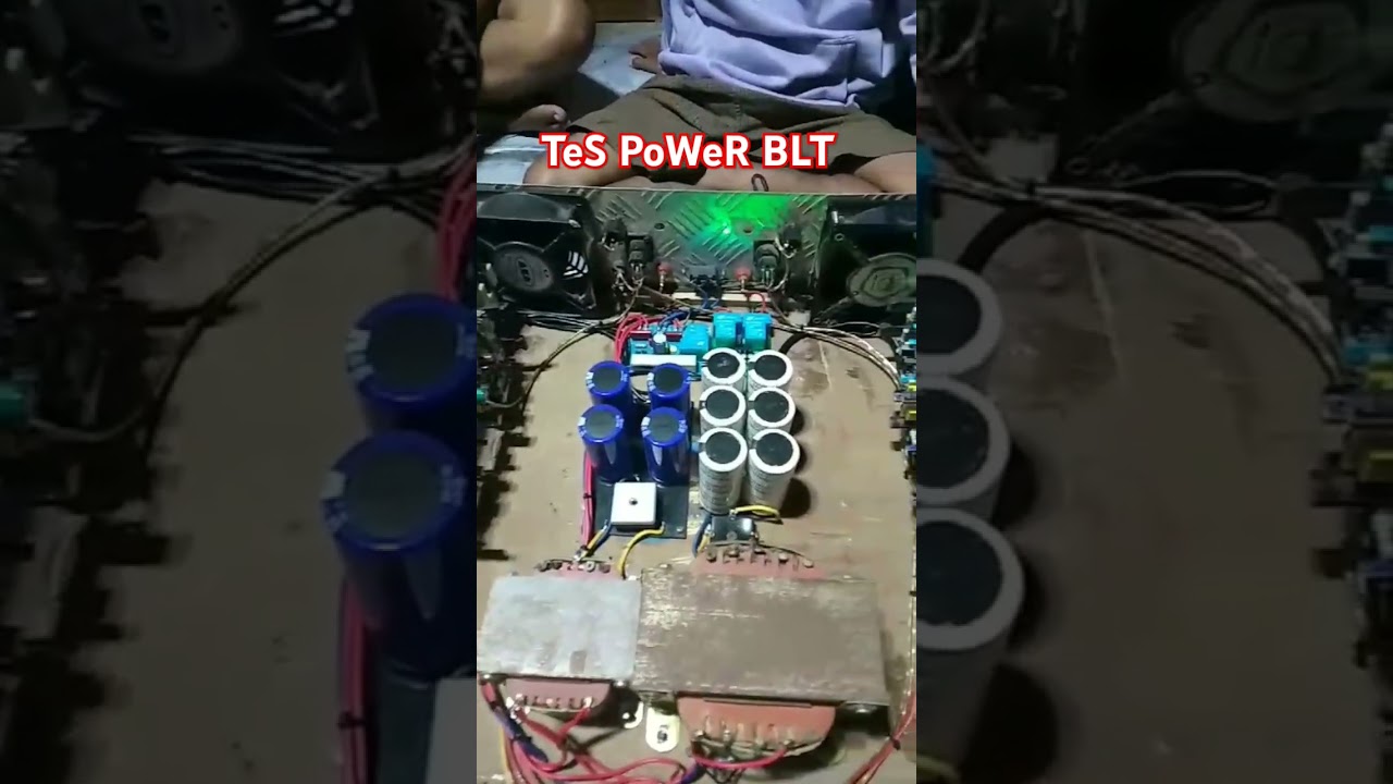 cek soun driver power BLT