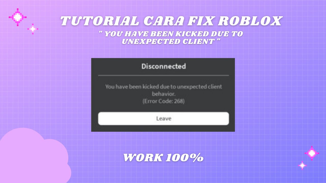 You were kicked roblox. Roblox 268. Error code 268 Roblox. Ошибка РОБЛОКСА 268. РОБЛОКС Fix.