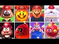 Mario Odyssey vs Mario Wonder - All Transformations Comparison
