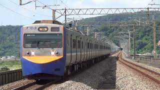 Taiwan Railway EMU700 Series at Windy Tai-An w/ Full Headlights【Local Train No. 2193】2022.07.13
