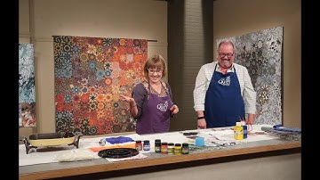 The Quilt Show Trailer 3612 - Using Surface Applications | Surface Design Masterclass 1