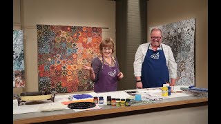 The Quilt Show Trailer 3612 - Using Surface Applications | Surface Design Masterclass 1