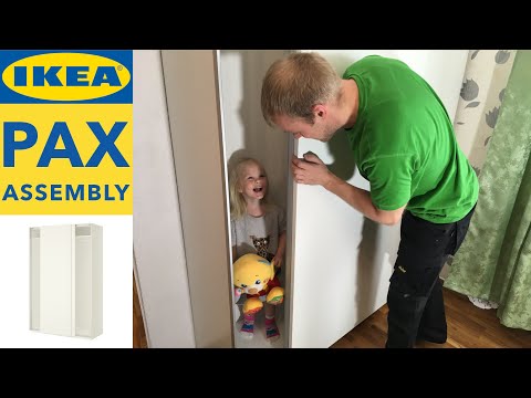 Video: Ikea Skyvedører (76 Bilder): Konstruktør, Pax, Anmeldelser Og Monteringsinstruksjoner