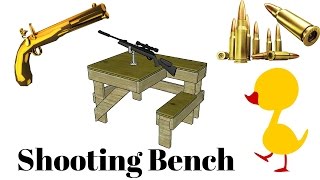 http://myoutdoorplans.com/workshop/shooting-table-plans/ SUBSCRIBE for a new DIY video almost every day! If you want to learn 