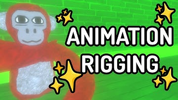 How to add Animation Rigging to your Gorilla Tag Fan Game