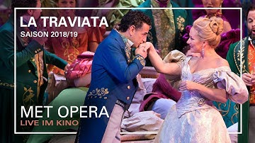 MET OPERA LIVE IM KINO | SAISON 2018/2019 | LA TRAVIATA - LIBIAMO