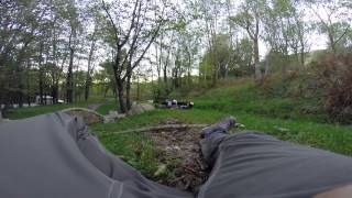 Camping in Montseny, Spain