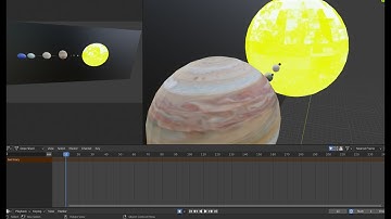Solar system animation! | Blender | Blender Noob | Part 1