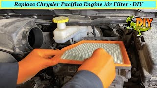Replace Chrysler Pacifica Engine Air Filter (2017-2024)