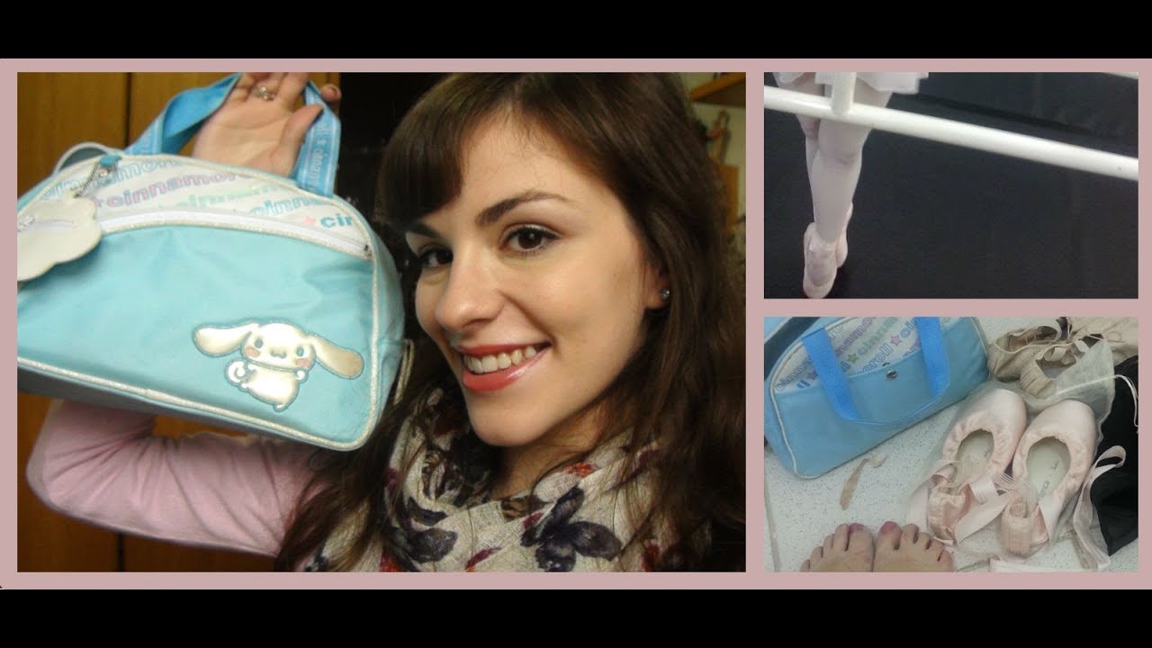 O Que Tem Na Minha Bolsa: Edição Ballet! ♥ E Um Pouco Mais Das Minhas Sapatilhas de Ponta!