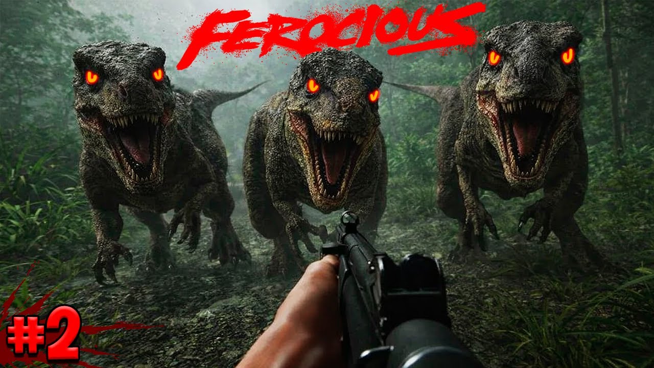 SOBREVIVO EN UNA ISLA LLENA DE DINOSAURIOS | #2 | FEROCIOUS