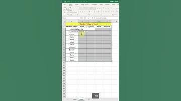 How to Use the RANDBETWEEN Function in Excel | Vidya Institute| #function #excel #tipstricks