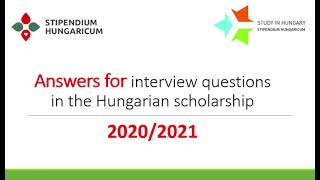 How to prepare for Skype Interview for Hungarian Scholarships  #mastersolution