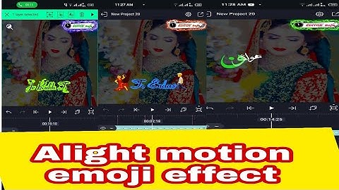 Sindhi status editnig effect kese banay alight motion mein
