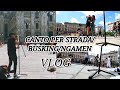 Eki - Canto per strada/Busking/Ngamen in Milan  (Vlog)