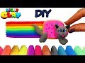 DIY Nyan Cat НЯН КЭТ ИЗ Легкого ПЛАСТИЛИНА