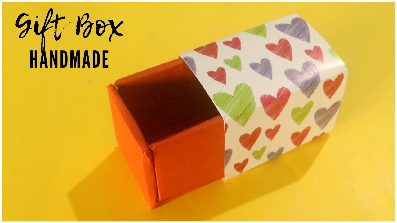 EASY Gift Box, Candy Box, DIY Gift Ideas, Cardboard Box