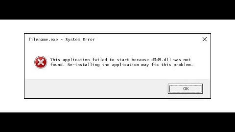 How to fix d3d9.dll error on games! (2021)