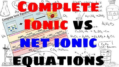 Molecular vs Complete Ionic vs Net Ionic Equations - Explained