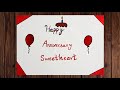 Anniversary Surprise idea for dear husband from Wife ||Long distance husband Anniversary Messages