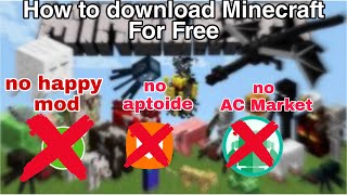 How to download Minecraft for free in android | Tamil | CA Tamizha screenshot 5