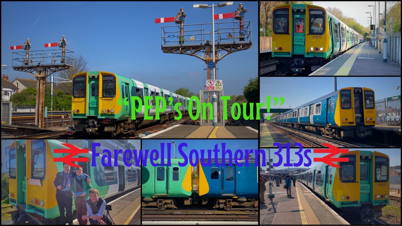 Southern Class 313 Farewell Tour - 29th April 2023. - YouTube