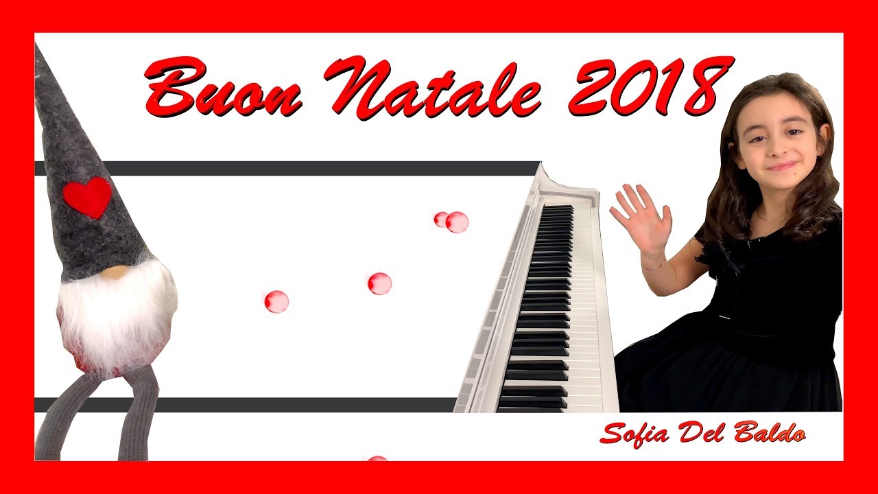 Auguri di Buon Natale - Sofia Del Baldo - Natale 2018 - come un pittore buon natale in allegria