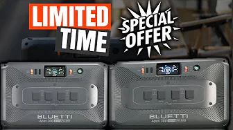 Grab Your Bluetti APEX 300 Before This Deal Vanishes