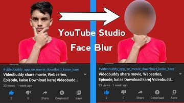 How to Blur Faces And Objects On YouTube Studio Editor | How To Blur Face YouTube Video