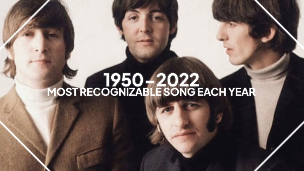 ⁣most recognizable song of each year (1950-2022)