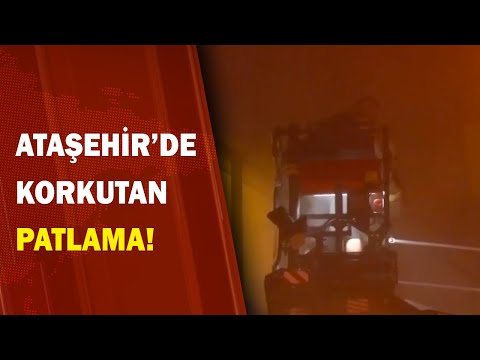 İstanbul Ataşehir'de Yangın Paniği! / A Haber | A Haber