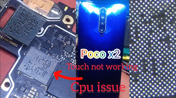 Poco X2 Touch not working problem