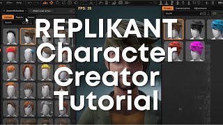 Perception Neuron | Replikant | Custom 3D Character Creation Tutorial