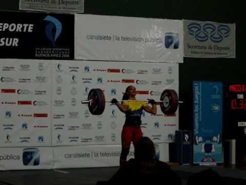 Angela Medina 115 kg (Colombia)