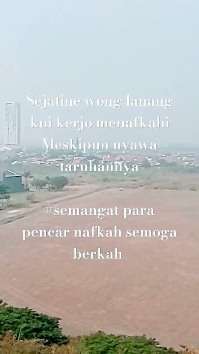 semangat para pejuang pencari nafkah