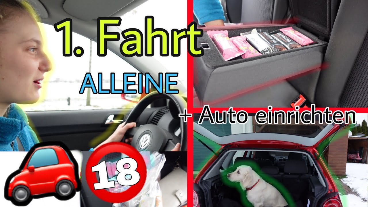 UNSER ERSTES AUTO + ERSTE FAHRT😳