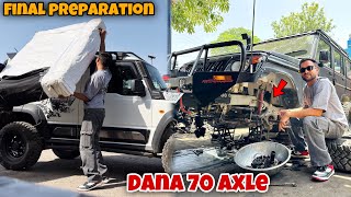 Ab apni Bolero mai dalega Dana 70 😱 | Front suspension completely dismantled