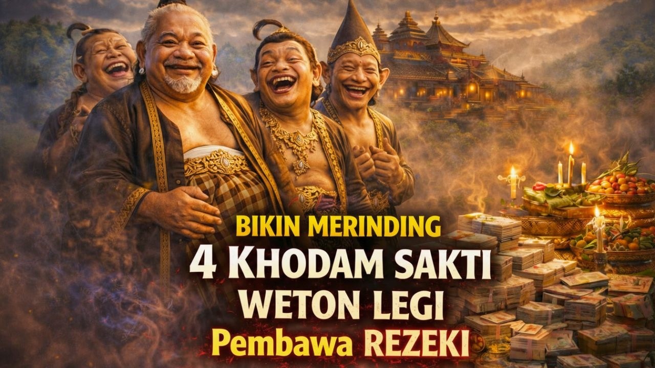 Primbon Lengkap ‼️ BIKIN MERINDING ⁉️ 4 KHODAM SAKTI WETON LEGI Pembawa REZEKI